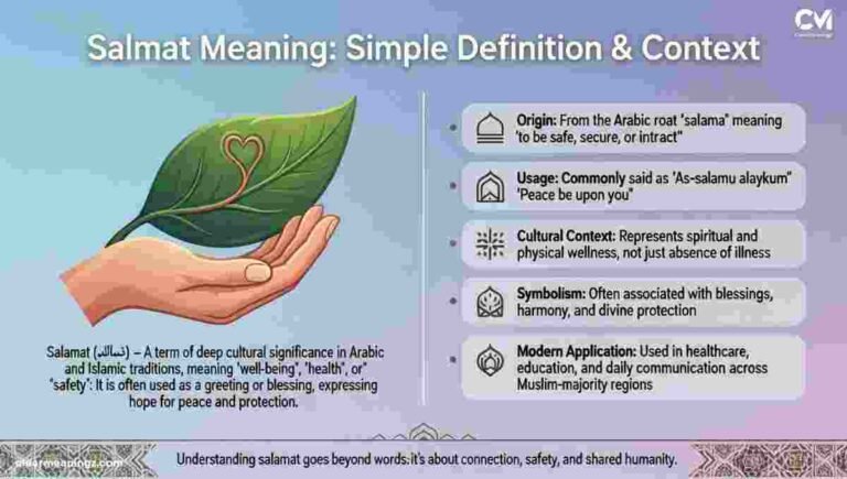 Salamat Meaning Simple Definition & Context
