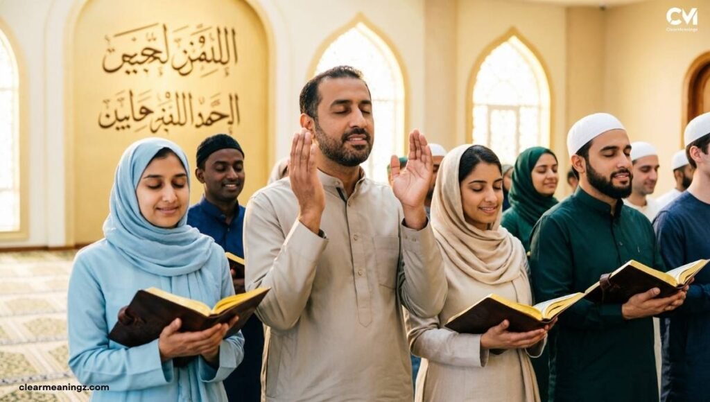 Cultural or Quranic Significance of "Ameen"