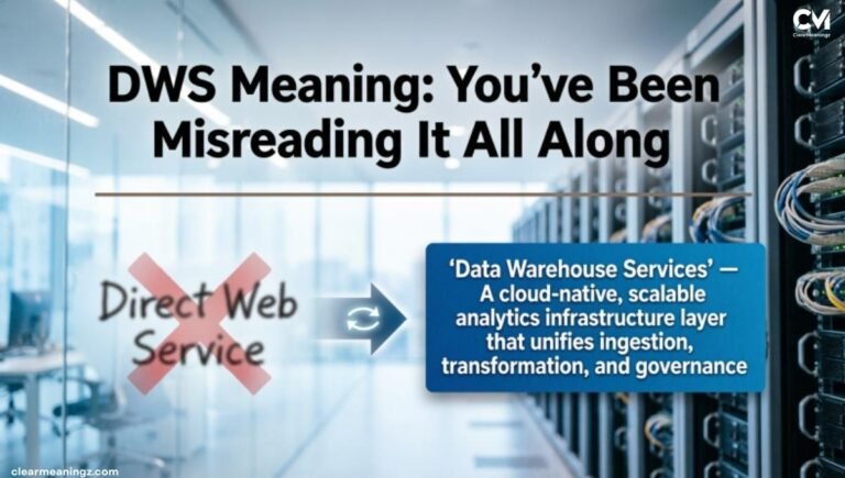 DWS Meaning You've Been Misreading It All Along