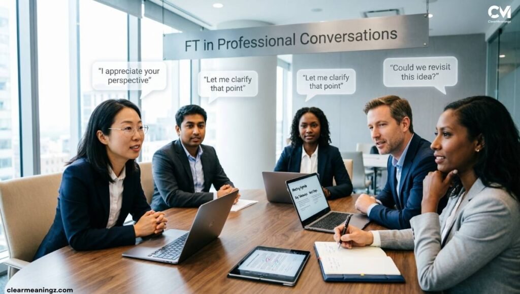 FT in Professional Conversations