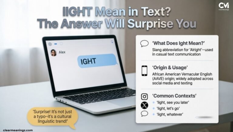 IGHT Mean in Text The Answer Will Surprise You