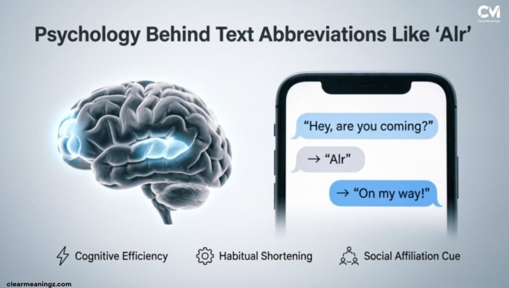 Psychology Behind Text Abbreviations Like "Alr"