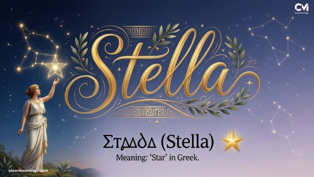 Stella Meaning in Greek