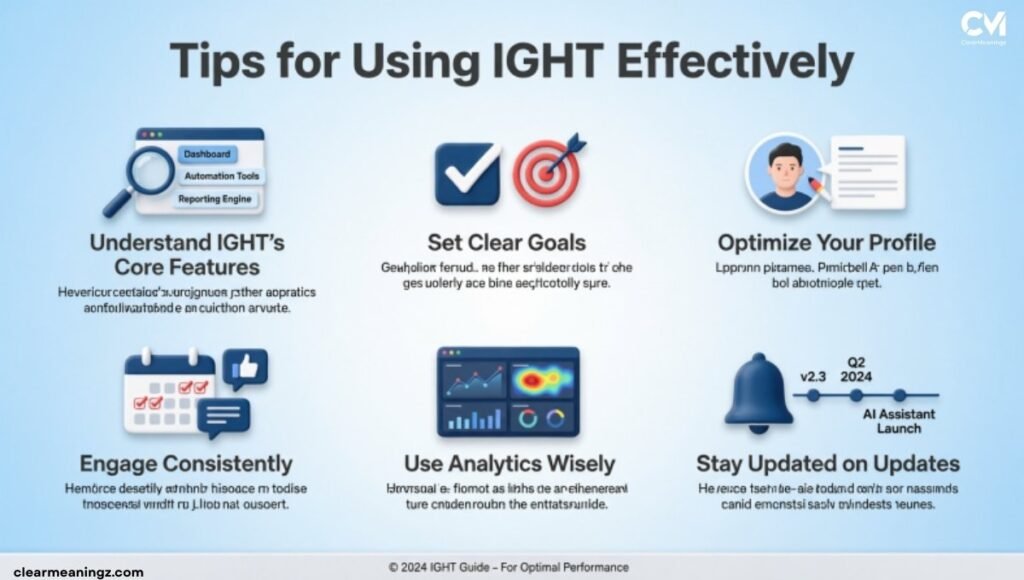 Tips for Using IGHT Effectively