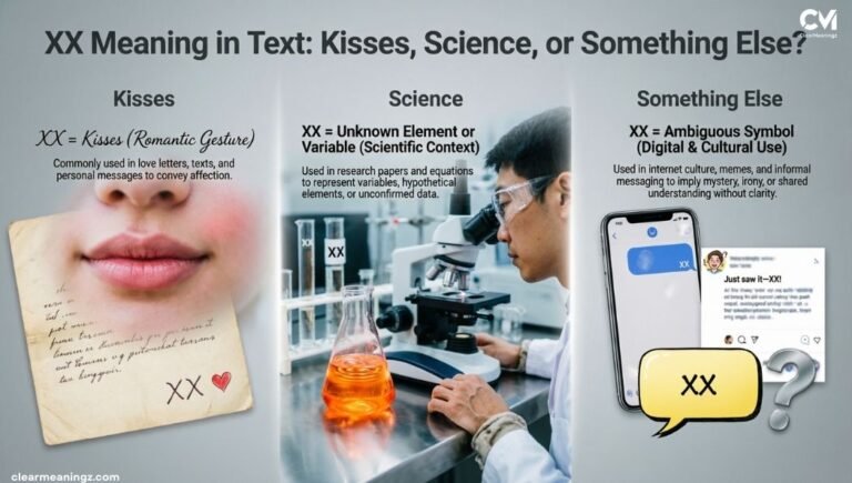 XX Meaning in Text Kisses, Science, or Something Else