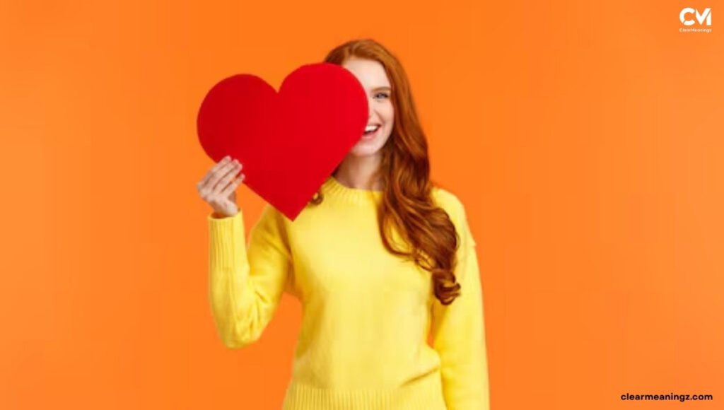 Orange Heart Meaning from a Girl