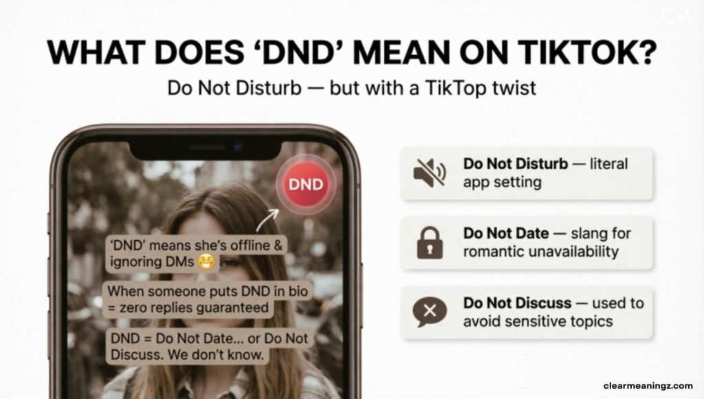What Does DND Mean on TikTok
