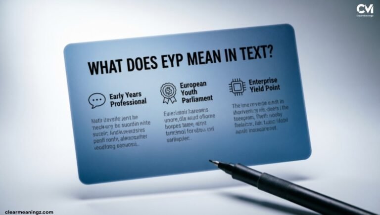 What Does EYP Mean in Text Meanings You Never Knew