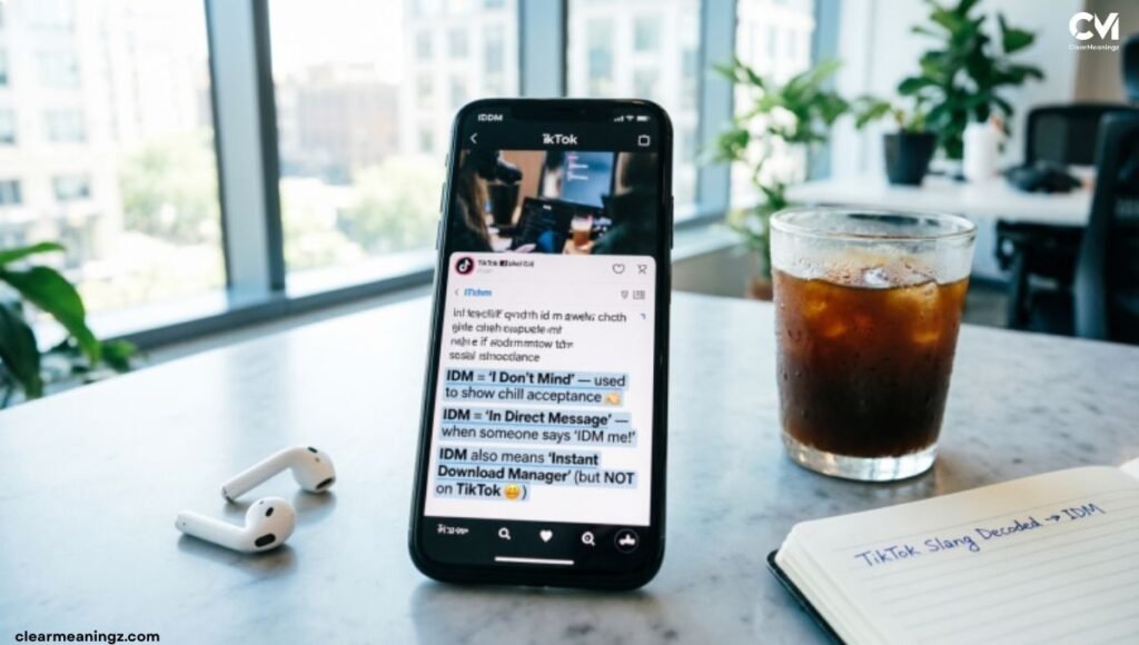 What Does IDM Mean on TikTok