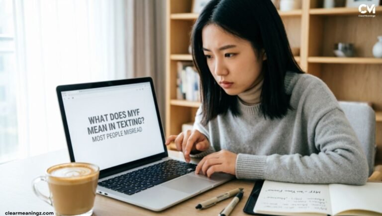 What Does MYF Mean in Texting Most People Misread