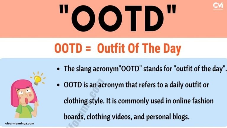 What Does OOTD Mean in Text Finally Explained!