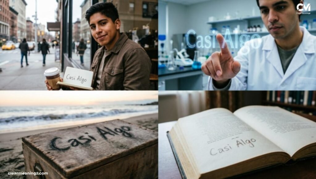 "Casi Algo" in Different Contexts