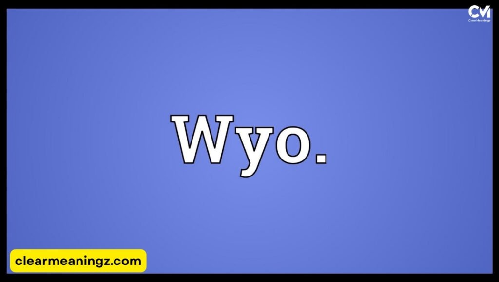 The Social Side of WYO