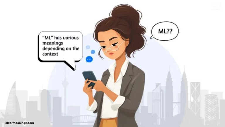 What Does ML Mean in Text It Depends Who Sent It