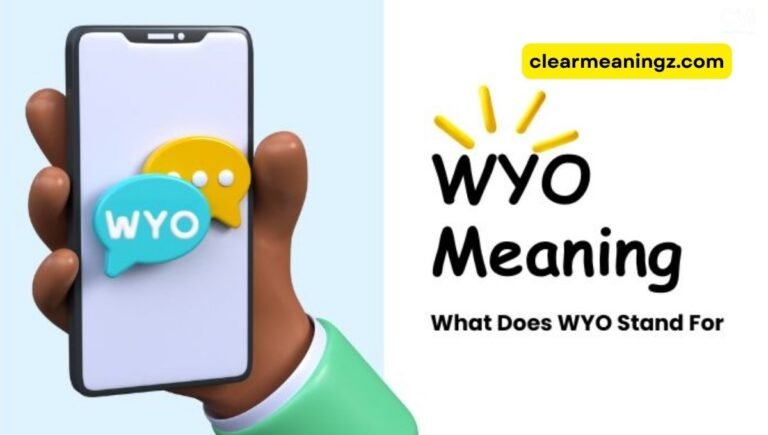 What Does WYO Mean The Answer Will Surprise You