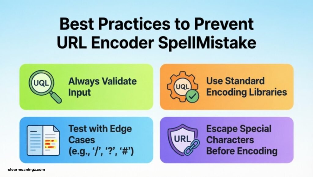 Best Practices to Prevent URL Encoder SpellMistake