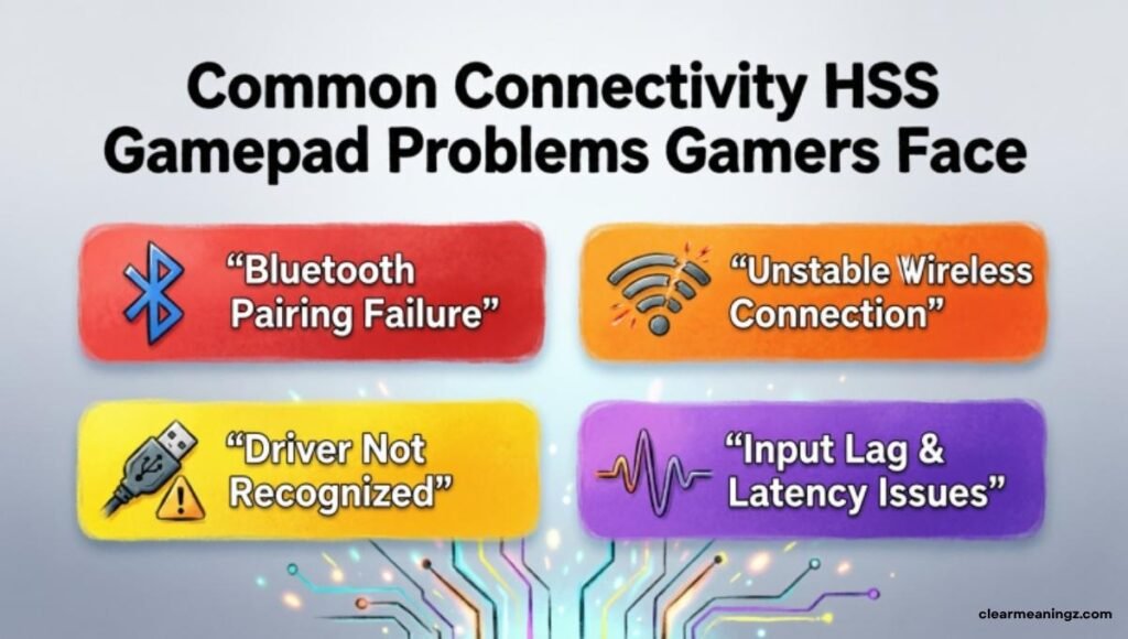 Common Connectivity HSSGamepad Problems Gamers Face
