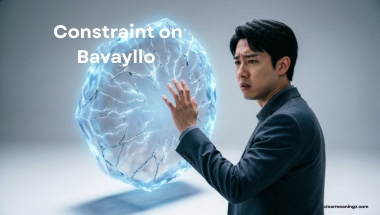 Constraint on Bavayllo The Hidden Force Blocking You