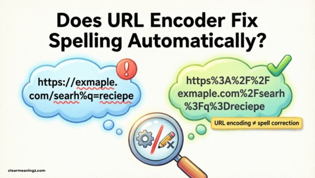 Does URL Encoder Fix Spelling Automatically