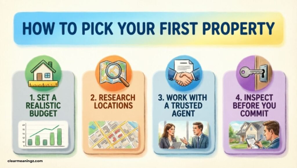 How to Pick Your First Property